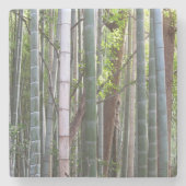 Japanischer Riesenwald, Sagano, Kyoto, Japan Steinuntersetzer (Vorderseite)