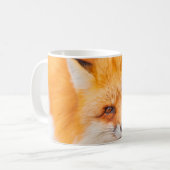 Japanischer Roter Fuchs, der ruht, schläft und spi Kaffeetasse (Vorderseite Links)