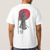 Japanischer Rothun T-Shirt (Rückseite)