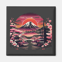 Japanischer Sakura Garden Mount Fuji Cherry Blosso