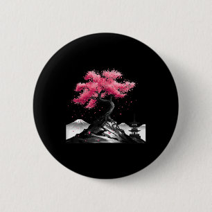 Japanischer Sakura Garten Japan Mount Fuji Cherry Button