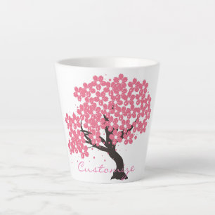 Japanischer Sakura-Kirschblüten Thunder_Cove Milchtasse