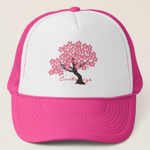Japanischer Sakura-Kirschblüten Thunder_Cove Truckerkappe
