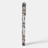 Japanischer Sakura-Koi-Fisch-Print Monogramm Case-Mate iPhone Hülle (Rückseite / Rechts)