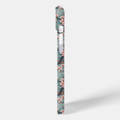 Japanischer Sakura-Koi-Fisch-Print Monogramm Case-Mate iPhone Hülle (Rückseite / Links)