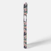 Japanischer Sakura-Koi-Fisch-Print Monogramm Case-Mate iPhone Hülle (Rückseite / Rechts)