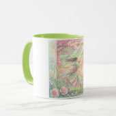Japanischer Sakura-Samurai-Becher Tasse (Vorderseite Links)