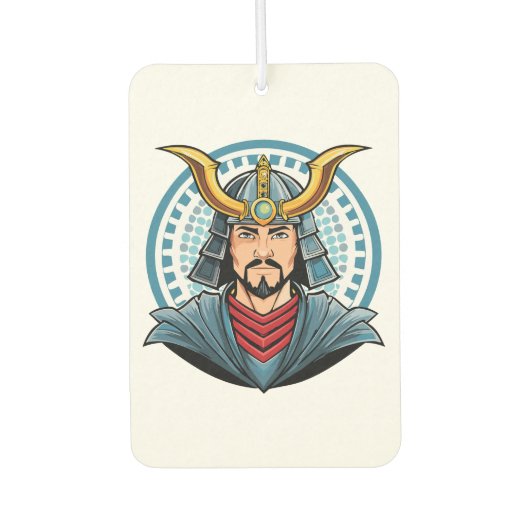 Japanischer Samurai Autolufterfrischer (Vorderseite)