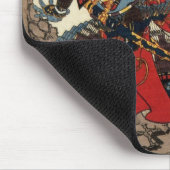 Japanischer Samurai-coole orientalische klassische Mousepad (Ecke)