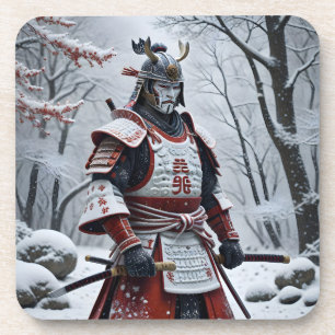 Japanischer Samurai-Getränkuntersetzer Getränkeuntersetzer