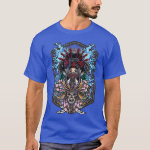 Japanischer Samurai Girl Sword Warrior (2) T-Shirt