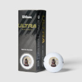japanischer Samurai Golfball (Verpackungen)