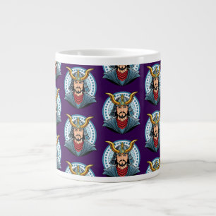 Japanischer Samurai Jumbo-Tasse