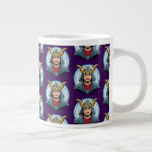 Japanischer Samurai Jumbo-Tasse (Rechts)