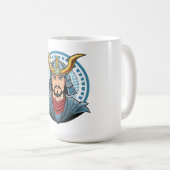 Japanischer Samurai Kaffeetasse (VorderseiteRechts)