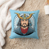 Japanischer Samurai Kissen (Decke)
