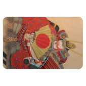 Japanischer Samurai Magnet (Horizontal)