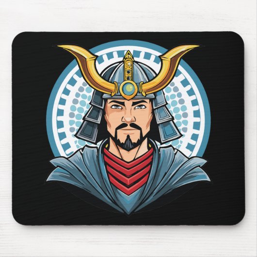 Japanischer Samurai Mousepad (Vorne)