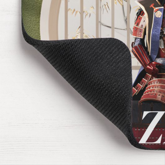 japanischer Samurai Mousepad (Ecke)