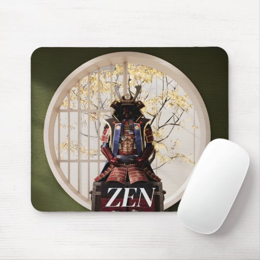 japanischer Samurai Mousepad (Mit Mouse)