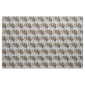 Japanischer Samurai-Pferdestoff Stoff (Yard (91,4 cm))