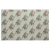 Japanischer Samurai-Pferdestoff Stoff (Fat Quarter (45,7 x 55,9 cm))