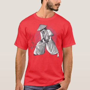 Japanischer Samurai Shinobu Krieger Japan Katana ( T-Shirt