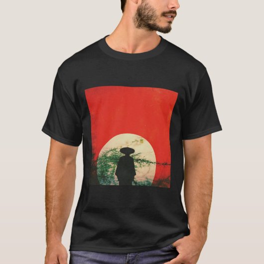 Japanischer Samurai-T - Shirt (Vorderseite)