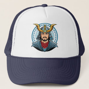Japanischer Samurai Truckerkappe