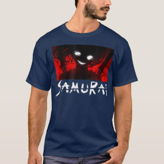 japanischer Samurai Typ Anime Art Ninja Samurai T-Shirt