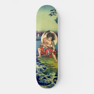 Japanischer Samurai Warrior Hero Skateboard