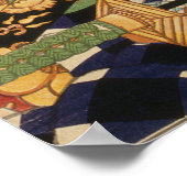 japanischer Schauspieler (#1) (Vintager japanische Poster (Ecke)