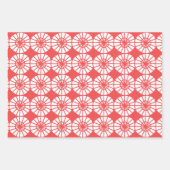 Japanischer Schirm Geschenkpapier Set (Vorderseite 2)