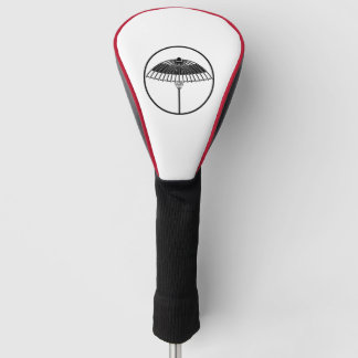 Japanischer Schirm in einem fadenähnlichen Ring Golf Headcover