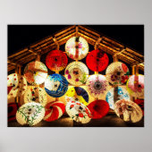 Japanischer Schirm Poster (Vorne)