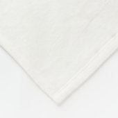 Japanischer Soldat mit Pferd Fleecedecke (Ecke)