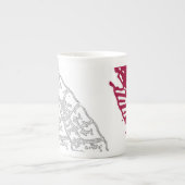 Japanischer Sonnenschirm entwarf Tasse (Vorderseite)