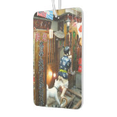 Japanischer Spaß - Hunde ziehen Ameisen herunter Autolufterfrischer (Links)