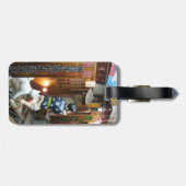 Japanischer Spaß - Hunde ziehen Ameisen herunter Gepäckanhänger (Rückseite horizontal)