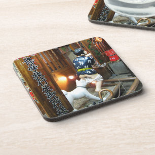 Japanischer Spaß - Hunde ziehen Ameisen herunter Getränkeuntersetzer