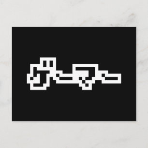 Japanischer Spieler ゲーマー Japan Sprache Nihongo Postkarte