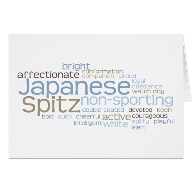 Japanischer Spitz (Vorderseite (Horizontal))