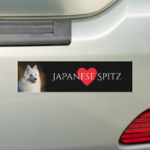 Japanischer Spitz-Autoaufkleber Autoaufkleber (Auf Auto)