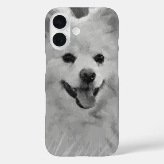 Japanischer Spitz Case-Mate iPhone Hülle (Rückseite)