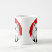 Japanischer Spitz-Hund Kaffeetasse (Mittel)