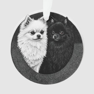 Japanischer Spitz-Hund Ornament