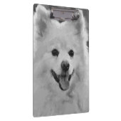 Japanischer Spitz Klemmbrett (Rechts)