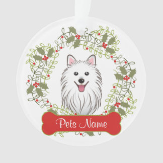Japanischer Spitz-kundengerechte Verzierung Ornament