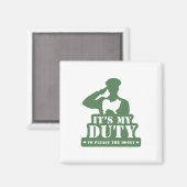 Japanischer Spitz Magnet (Vorderseite/Rückseite)