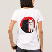 Japanischer Spitzhund T-Shirt (Rückseite)